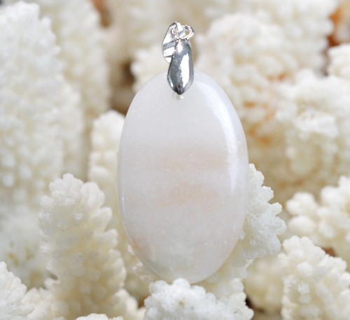 Beryl 41 carats - Natural stone cabochon pendant - Brazil / EA1