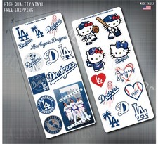 La Dodgers Hello Kitty Decal Sticker Sheet