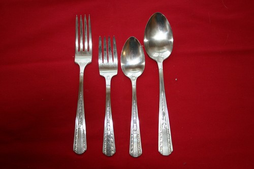 Hollywood Flatware by International Silver Silverplate Flatware *YOUR CHOICE* - 第 1/11 張圖片