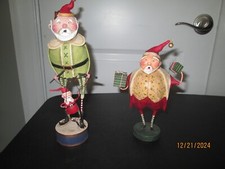 LORI MITCHELL SANTAS, PUPPETEER SANTA 10 TALL...