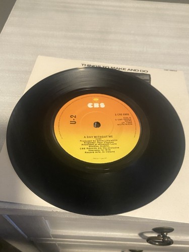 U2 PAC II - 7" Vinyl Single 4 Discs EXCLUSIVE TO IRELAND - RARE HTF - EX TESTED - Picture 6 of 15