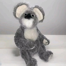 TY Attic Treasure Gray Koala Bear Vtg Stuffed Animal 1993 Jointed Brisbane 10"
