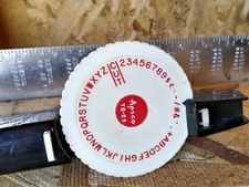  Apsco Tape Embosser Model TE 25 - MCM - RARE collectible