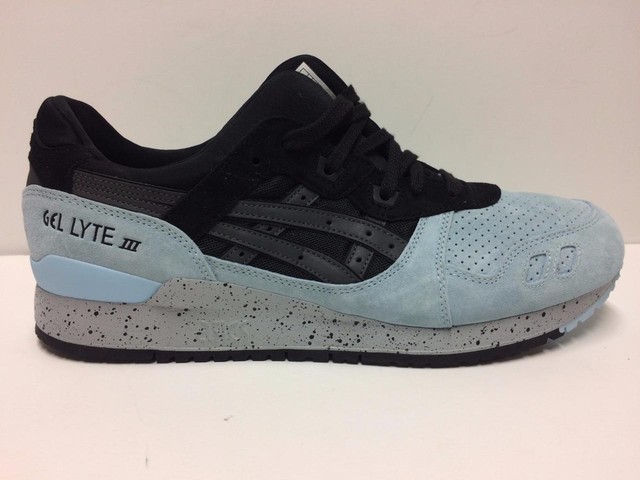 asics gel lyte iii black leather