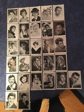  Sammelbilder Filmschauspieler (28 Stück) au...