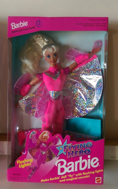 flying hero barbie