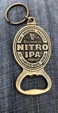 Vintage Guinness Nitro Ipa 1750 St. James Gate, Duplin Keychain