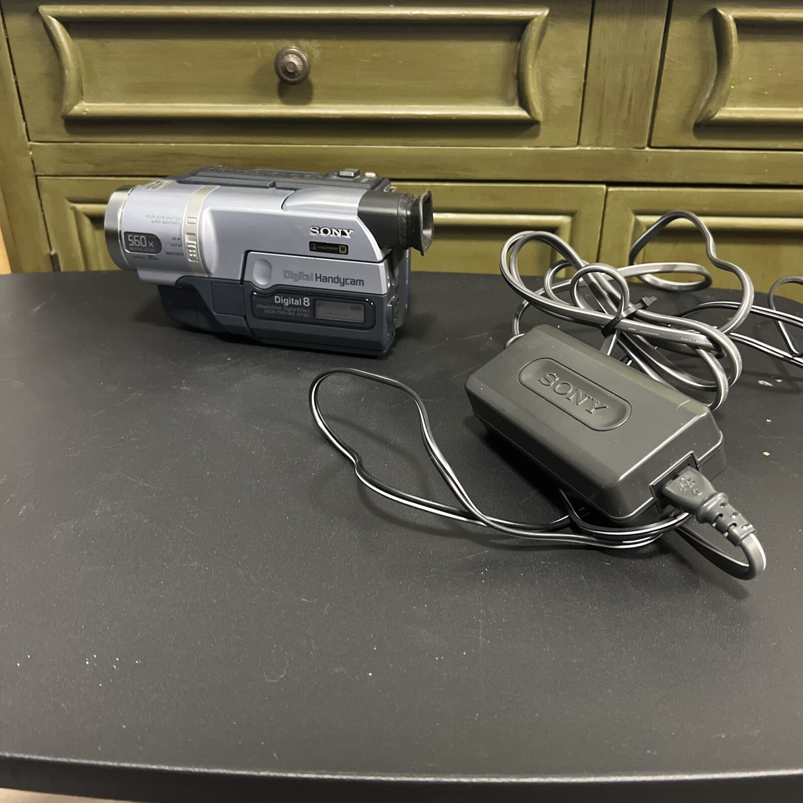 Sony Digital 8 Handycam DCRTRV140 Camcorder Tested Read Battery AC Charger eBay