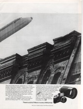 Nikon - Nikkormat FTN Camera - Original Magazine Ad -