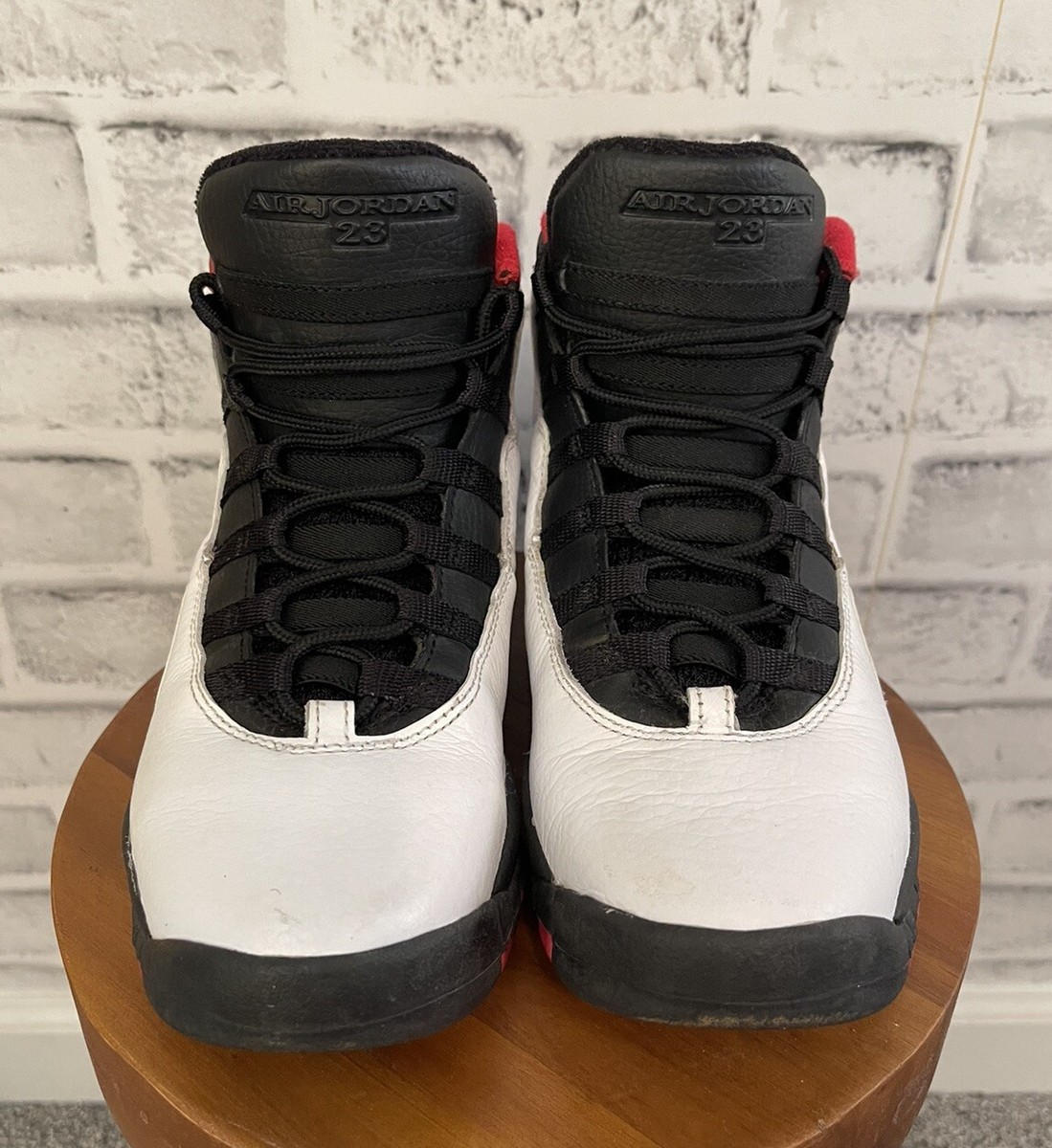 T−FAL KO3050JP Air Jordan 10 Retro Double Nickel Size 5Y White Red Black