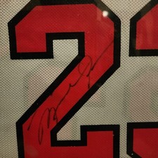 Autographed Michael Jordan Flight School Jersey(1997) & Sr. Flight School Pass