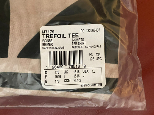 $25 adidas Adicolor Trefoil Kids Tee IJ7179 | Wonder Beige | XL - Picture 6 of 15