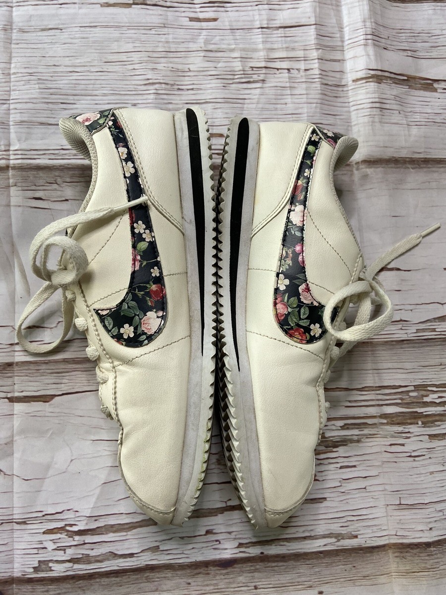 floral cortez shoes