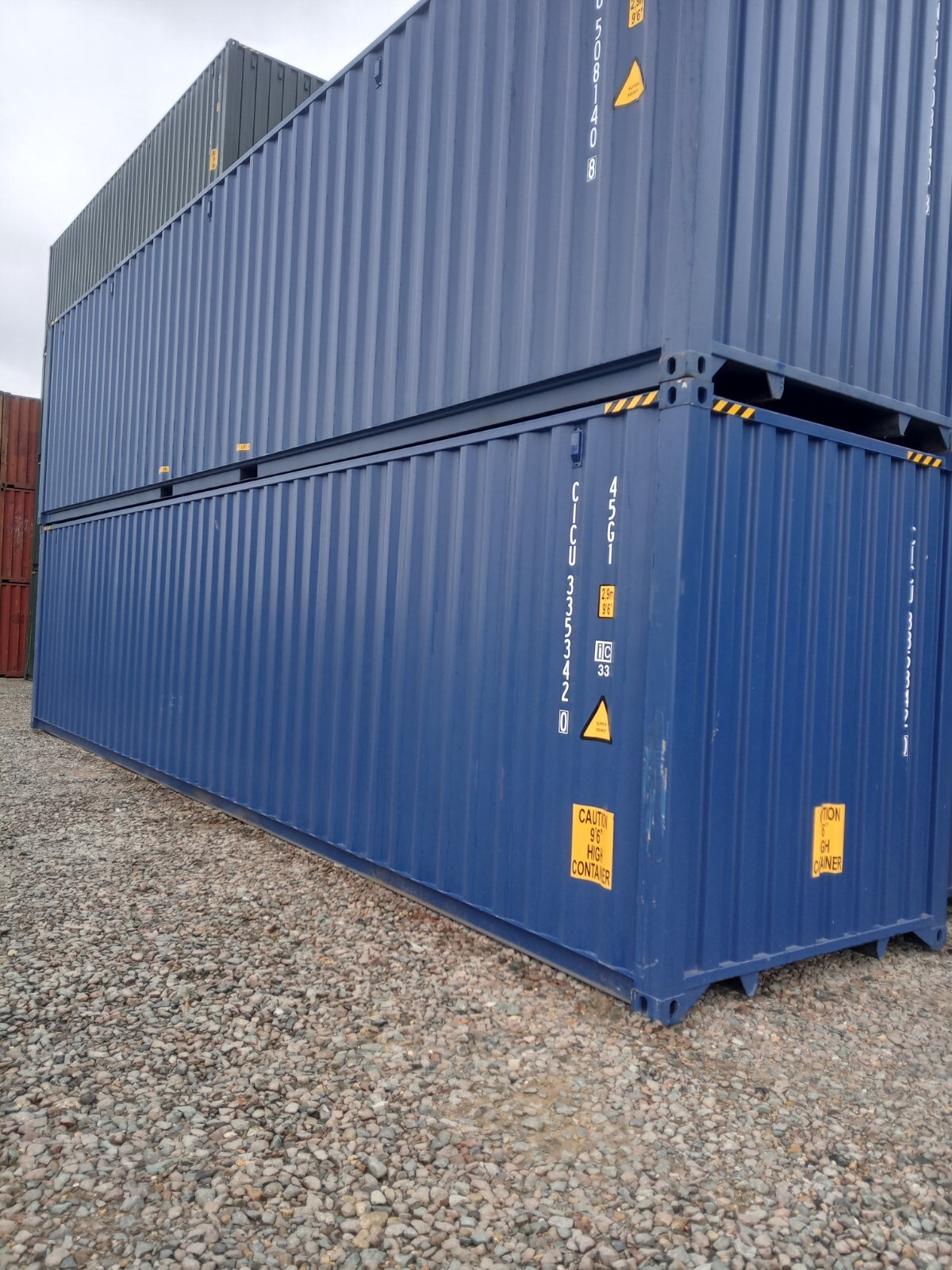 40ft X 8ft High Cube New 1 trip SHIPPING CONTAINER. eBay