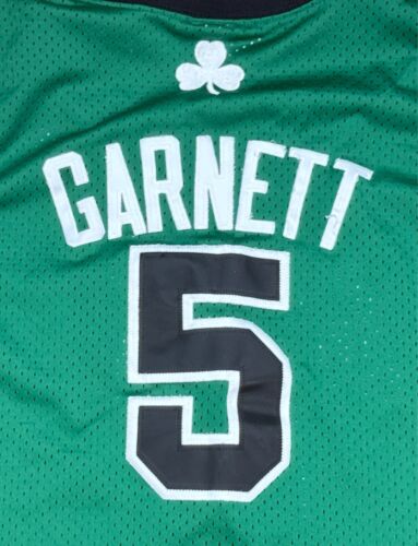 Adidas NBA rara Boston Celtics #5 Kevin Garnett St. Patricks Day maglia taglia 3XL - Foto 9 di 9