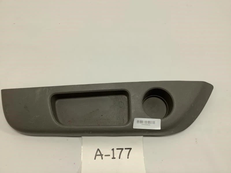 Acura MDX 2007 cuarto trasero panel lateral izquierdo reposabrazos portavasos cubierta gris OEM+ Foto 4 de 4