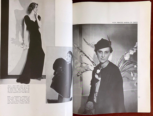 Harper's Bazaar Magazine ~ November 1934 ~ Erte Molyneux Lanvin Grace Moore - Imagen 6 de 12