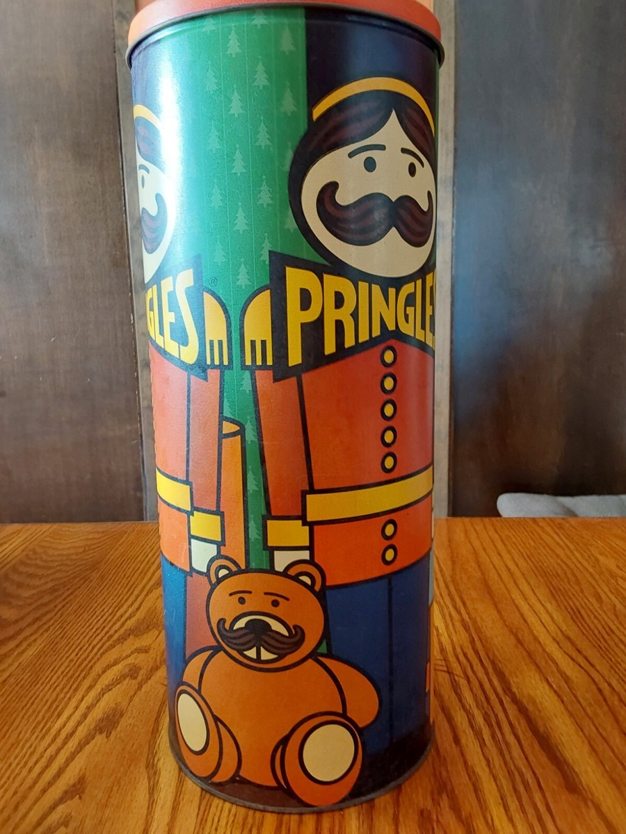 PRINGLES Potato Chip TIN Christmas Edition 🎄 with SOLDIER | eBay