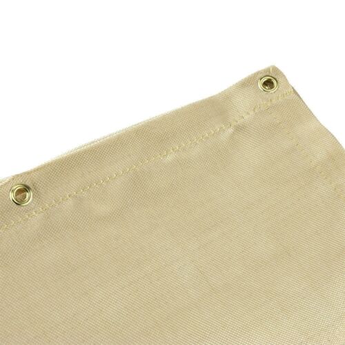 4 x 6FT Fire Flame Retardant Fiberglass Safety Shield Grommets Welding Blanket - Picture 7 of 7
