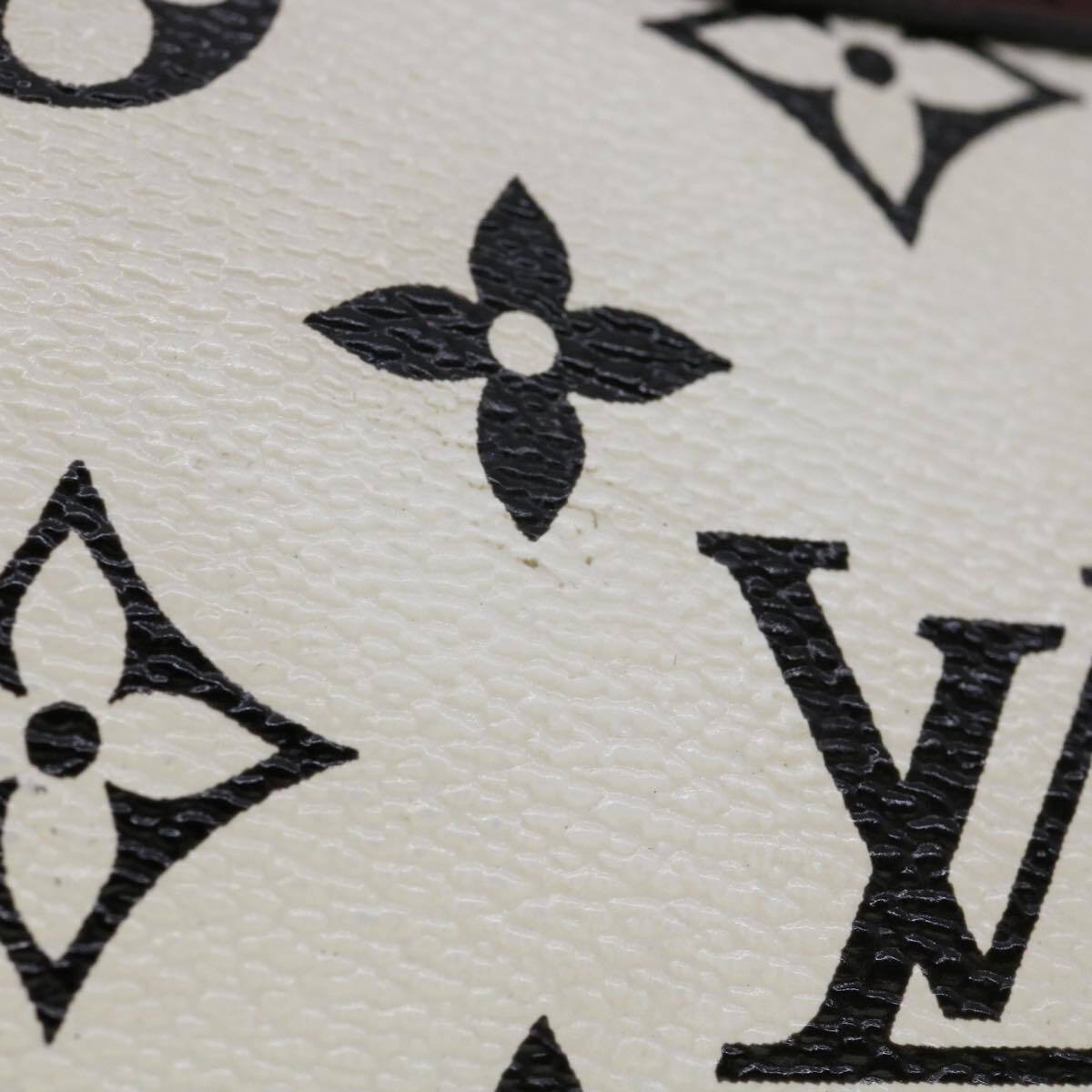LOUIS VUITTON Monogram Speedy Amazon PM Shoulder Bag White M42210 
