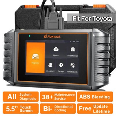 FOXWELL NT710 For Toyota Bidirectional E-CU Coding OBD2 Scanner Diagnostic Tool