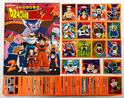 ALBUM DRAGON BALL Z 2 - Sticker Album + Full Set 232/232 PERU 2023