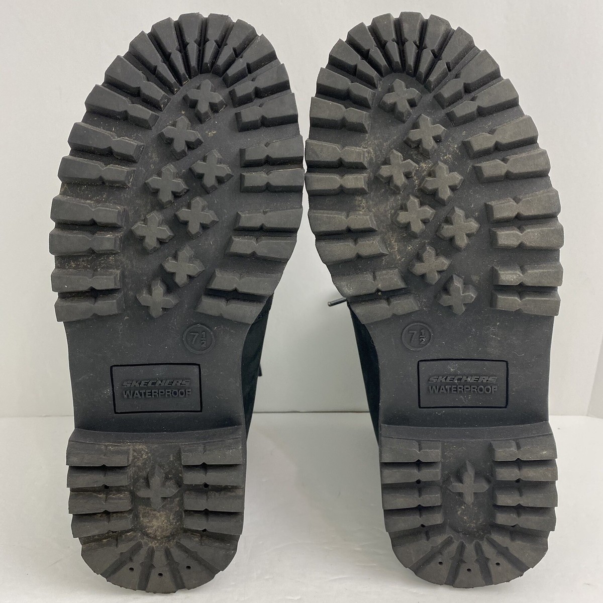 Skechers Verdict size 7.5 Men’s Black Leather Memory Foam Waterproof Boots Skechers Verdict size 7.5 Men main image 3