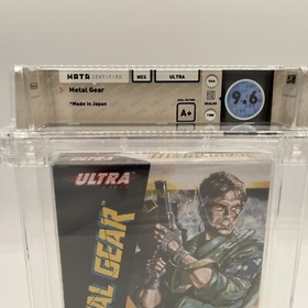 Metal Gear (Nintendo Entertainment System, 1988) NES Wata 9.6 A+ SEALED
