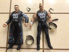 Jakks Classic Series 12 WWE NASTY BOYS Brian KNOBBS Jerry SAGS 7in Loose WCW