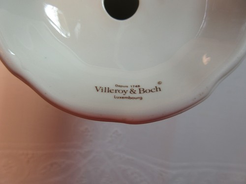Villeroy & Boch RIVIERA *1 Candlestick* 4 7/8" Porcelain Luxembourg - Picture 5 of 5