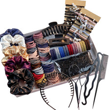 Hair Accessories Set for Women, Ponytail Holders, Hair Scrunchies, Hairbands, Sc