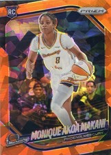 2025 Panini Prizm WNBA Orange Ice NO. 98 Monique Akoa Makani, Phoenix Mercury