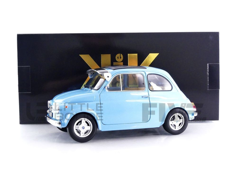 Fiat 500 F Custom 1968 cadeau idéal pour passionné auto KK Scale 1/12