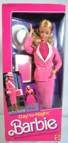 VINTAGE MATTEL 1984 BARBIE "DAY TO NIGHT" SUPERSTAR ERA DOLL #7929 - SEALED
