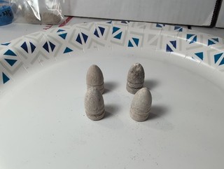 Dug Civil War era Sharps bullets