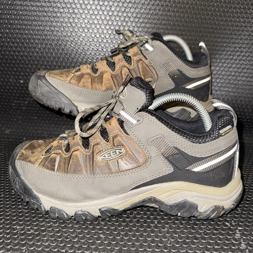 Keen Targhee Vent wasserdicht Wanderweg braun schwarz Schuhe Herren Größe 7