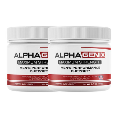 (2-Pack) Alpha Genix Powder   AlphaGenix Powder Mens Performance Support