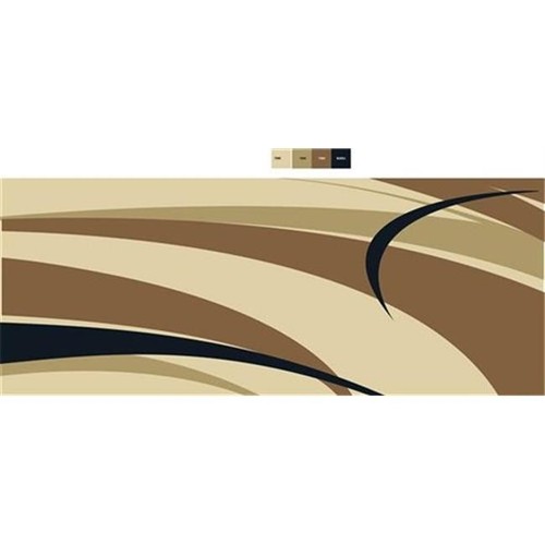 Faulkner 53019 Mat Spx Graphic Brn/beige 8x16