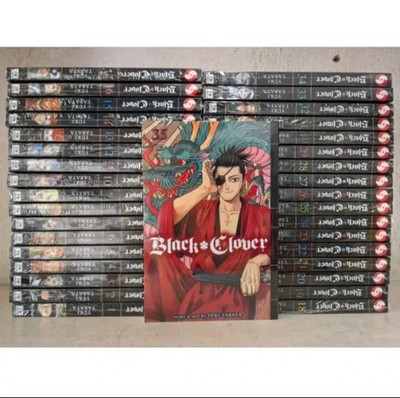 Manga Black Clover by Yuki Tabata Vol 1-35 Full Set English Comic Free Shipping