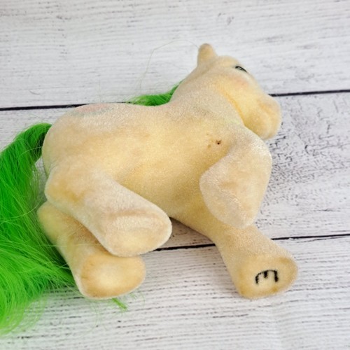 Vintage G1 My Little Pony So Soft Scrumptious Watermelon Flocked Horse - Picture 12 of 15