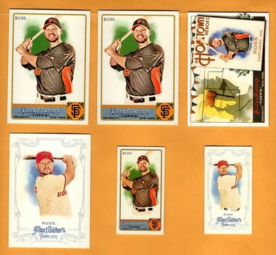 Cody Ross lot of 6 w/ 3 SPs A & G Baseball - UNLIMITED SHIPPING FOR $4.00