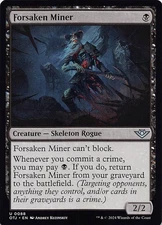 Forsaken Miner U Outlaws of Thunder Junction 88 NM