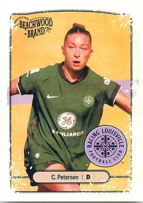 #ad #ad Coutney Petersen 2025 Parkside Beachwood Brand NWSL #67 Louisville FC Soccer $1.99