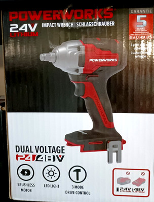 POWERWORKS 24V Akku-Schlagschrauber / Impact Driver   Neu & OVP PD24ID3