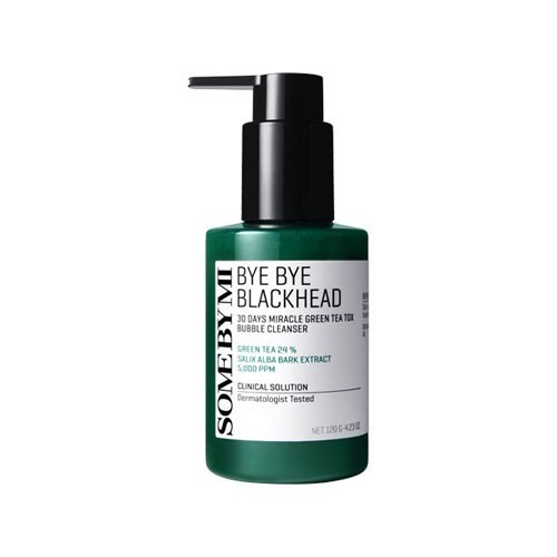 SOME BY MI Bye Bye Black head 30 Days Miracle Green Tea Tox Bubble Cleanser 120g - Picture 1 of 1