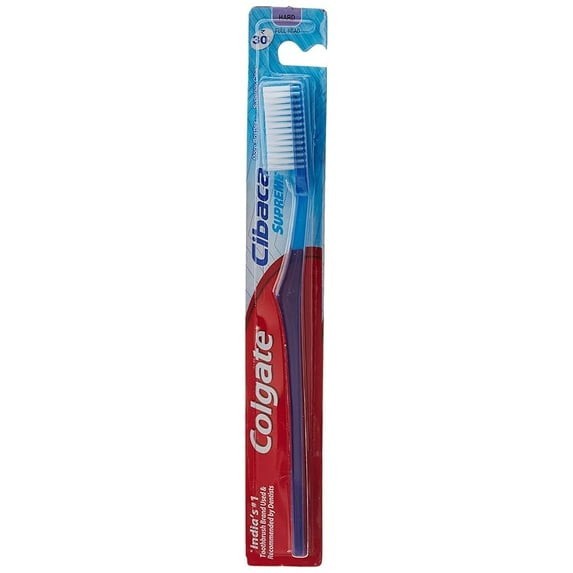 1pc - Colgate Toothbrush Cibaca Supreme Full Head Hard Bristl (Hard) - unwanted
