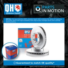 2x Brake Discs Pair Vented Front 280mm BDC5523 Quinton Hazell Set 1371394 New