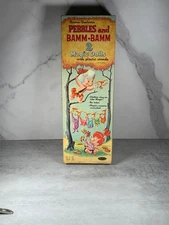 Vintage 1965 Pebbles Bamm Bamm Magic Dolls by Whitman Hanna Barbera Flintstones