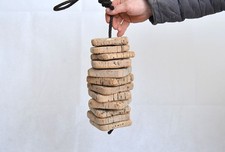 Vintage cork floats old original corks net fishing floats x 12 - FREE DELIVERY