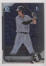 2022 Bowman Chrome Prospects Erick Hernandez #BCP-181 0s9t